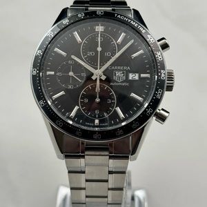 Only worn once 2022 Tag Heuer Carrera Chronograph w/ tags & receipt!
